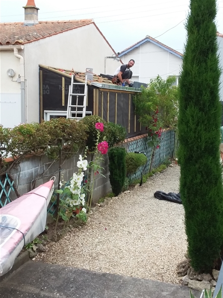 Remplacement d'une veranda à Fouras (17)